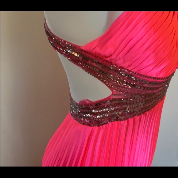 Pink and Gold Prom/Formal Dress - Picture 12 of 12
